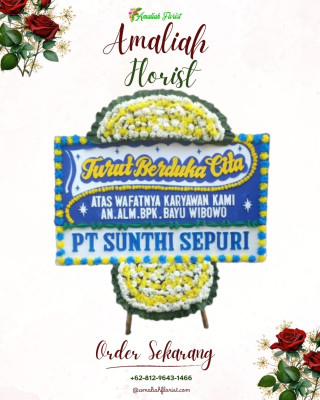 Papan Bunga Duka di Kalamus