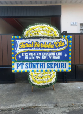 Papan Bunga Duka di Kalamus